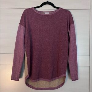 Smartwool purple long sleeve shirt